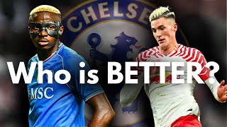 VICTOR OSIMHEN VS BENJAMIN SESKO  WHO SHOULD CHELSEA SIGN [upl. by Safir]