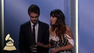 Zedd and Foxes Wins Best Dance Recording  GRAMMYs [upl. by Emanuel330]