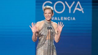 Cate Blanchett recibe el primer Goya Internacional [upl. by Page]