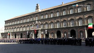 Il 234° giuramento della Nunziatella in piazza Plebiscito [upl. by Adnolat964]