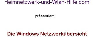 Die Windows Netzwerkübersicht für eine grafische Darstellung deines Heimnetzwerkes nutzen [upl. by Akimas179]