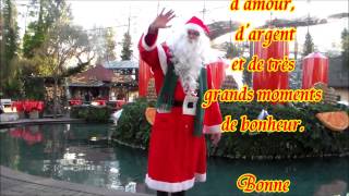 Citation message de Bonne Heureuse Année 2024 du Père Noël à offrir [upl. by Hecker585]