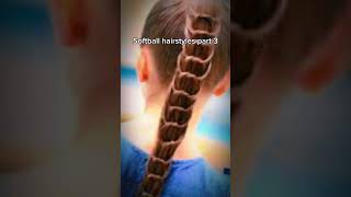 Softball hairstyles part 3 fypシ mmx like softball hairstylesediting [upl. by Zebe869]