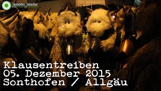 Klausentreiben Sonthofen 2015  Alexander Fleischer [upl. by Nylirrehs]