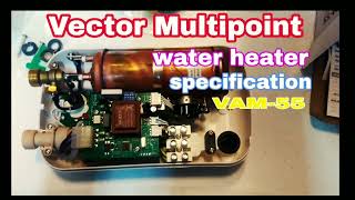 Vector Multipoint Water heater for Low Pressure [upl. by Blondie]