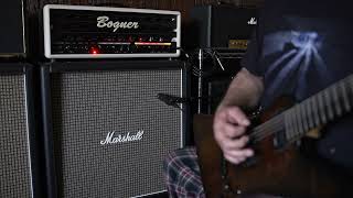 Bogner Amplification Uber Ultra  Extreme Gain  Ultra Mode  Baritone 7 String [upl. by Hannavahs]