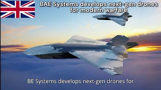 BAE Systems develops next gen drones for modern warfare [upl. by Niletac]