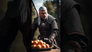 The Witcher chooses a normal Life  The Witcher Movies thewitcher witcher witcher3 geraltofrivia [upl. by Ellett]