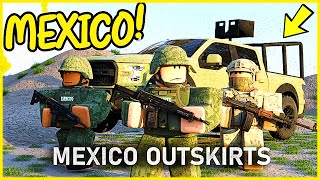 I ALMOST got KILLED by the Mexican Police Roblox [upl. by Apurk]