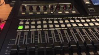 Tascam DP 32SD Converting from analog to digital optical [upl. by Coretta]