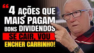 4 AÇÕES QUE MAIS PAGAM DIVIDENDOS NA CARTEIRA PREVIDENCIÁRIA MÉTODO BARSI [upl. by Enyala257]