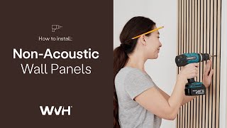 Acupanel® NonAcoustic Wood Wall Panel Installation Guide [upl. by Keating]