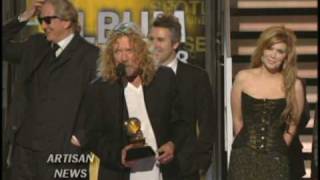 ROBERT PLANT ALISON KRAUSS SWEEP 5 GRAMMY AWARDS [upl. by Airliah]