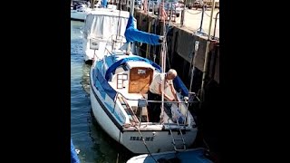 Westerly Centaur sailing  trip out to SS Richard Montgomery shipwreck [upl. by Aljan]