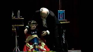 Jan 2005 Peytons 7th Birthday Pepere Magic Show 2 [upl. by Leboff]