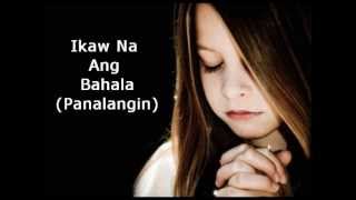 Ikaw Na Ang Bahala  Panalangin lyrics by Aiza Seguerra [upl. by Akere]