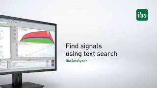 ibaAnalyzer Find signals using text search 05 [upl. by Dranoc397]