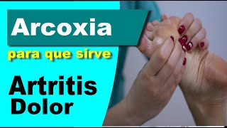 ARCOXIA para que sirve reacciones dolor artritis inflamacion [upl. by Carlson]