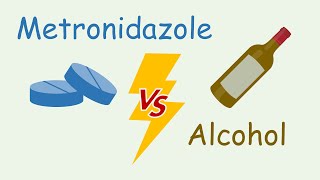 Metronidazole vs alcohol Drug Interaction  Disulfiram Like reaction [upl. by Crissy978]