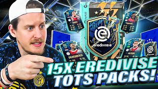 I opened 15X Guaranteed EREDIVISIE TOTS Upgrade Packs FIFA 22 Ultimate Team [upl. by Yran721]