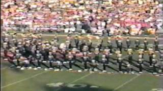 Michigan Marching Band 1981 Rose Bowl Halftime [upl. by Ammadis]