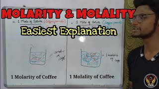 Molarity Molality Simplest Explanation  Using Coffee mole Tamil Chemistry Biology ThiNK VISION [upl. by Airetnahs594]