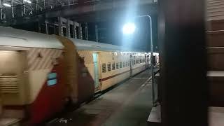 19622 REWARI PHULERA EXPRESS ARRIVAL AND DEPARTURE FROM RINGAS JUNCTION [upl. by Nurav849]