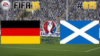 FIFA 15 015 Deutschland vs Schottland ★ EMQuali ★ Lets Play FIFA 15 Multiplayer Deutsch [upl. by Nerra]