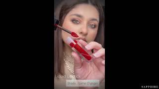 SAPPHIRE Beauty x farahharis1  Makeup Tutorial  SapphireBeautySquad [upl. by Ociram]