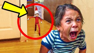 Elf On The Shelf Caught CHASING On Camera 😱 [upl. by Rinaldo]