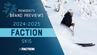 20242025 Faction Skis Preview  Powder7 [upl. by Sylvester230]