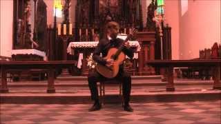 Invocaciòn y danza by Joaquin Rodrigo guitar Jerzy Chwastyk [upl. by Adiene]