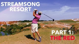 Streamsong Resort Vlog Pt 1 The Red Course [upl. by Noived]