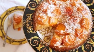 How to Make Upside Down Apricot Cake Easy Recipe  Heghineh Cooking Show [upl. by Alameda]