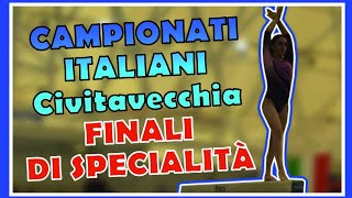 CAMPIONATI ITALIANI CIVITAVECCHIA FINALI DI SPECIALITÀ ginnastica artistica CSB [upl. by Anah773]