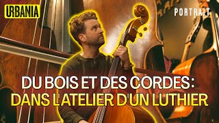 Du bois et des cordes  dans latelier dun luthier [upl. by Alioz312]