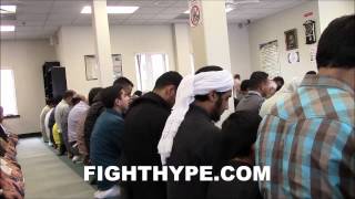 AMIR KHAN FIGHTHYPE ACCESS PART 3 PRAYER AT THE MOSQUE [upl. by Melena]