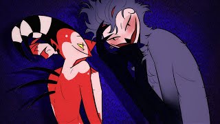 DOES IT SCARE YOU  BLITZO x STOLAS Helluva Boss Comic Dub [upl. by Siuqramed108]