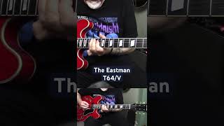 Blues on the Eastman T64V eastmanguitars bluesguitar guitarist p90pickups [upl. by Ahsikrats]