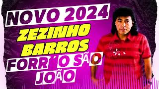 ZEZINHO BARROS 2024  ZEZINHO BARROS NOVO CD DE FORRÓ SÃO JOÃO 2024 [upl. by Koy]