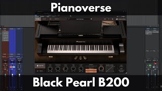 Pianoverse Black Pearl B200  New from IK Multimedia [upl. by Asserat846]