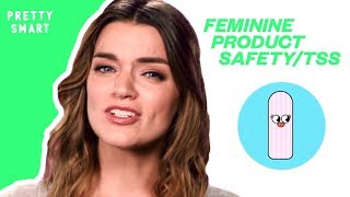 THE TRUTH ABOUT WHATS REALLY IN YOUR TAMPONS  PRETTY SMART [upl. by Winikka]