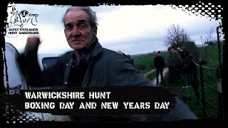 Warwickshire Hunt  Boxing day and New Years Day [upl. by Ringo]