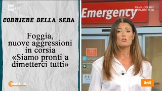 Aggressione a medici e infermieri  Unomattina 11092024 [upl. by Ariait]