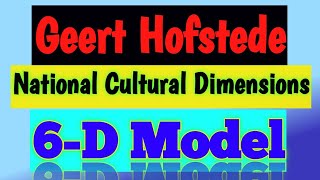 Geert Hofstede National Cultural Dimensions in UrduHindi  Ch3  Principles of Management [upl. by Uol]