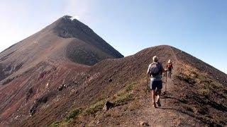 Volcan Fuego and Volcan Acatenango Guatemala [upl. by Letsirk]