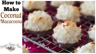 How to Make Coconut Macaroons [upl. by Arihsak]