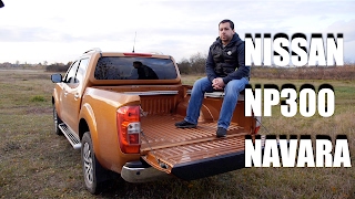 Nissan NP300 Navara pickup ENG  Test Drive and Review [upl. by Monney]