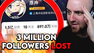 BREAKING CHINA REVOLTS AGAINST GENSHIN IMPACT MILLIONS OF PLAYERS QUIT [upl. by Liederman259]