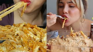 Asmr Mukbang Poutine Fries [upl. by Ury]